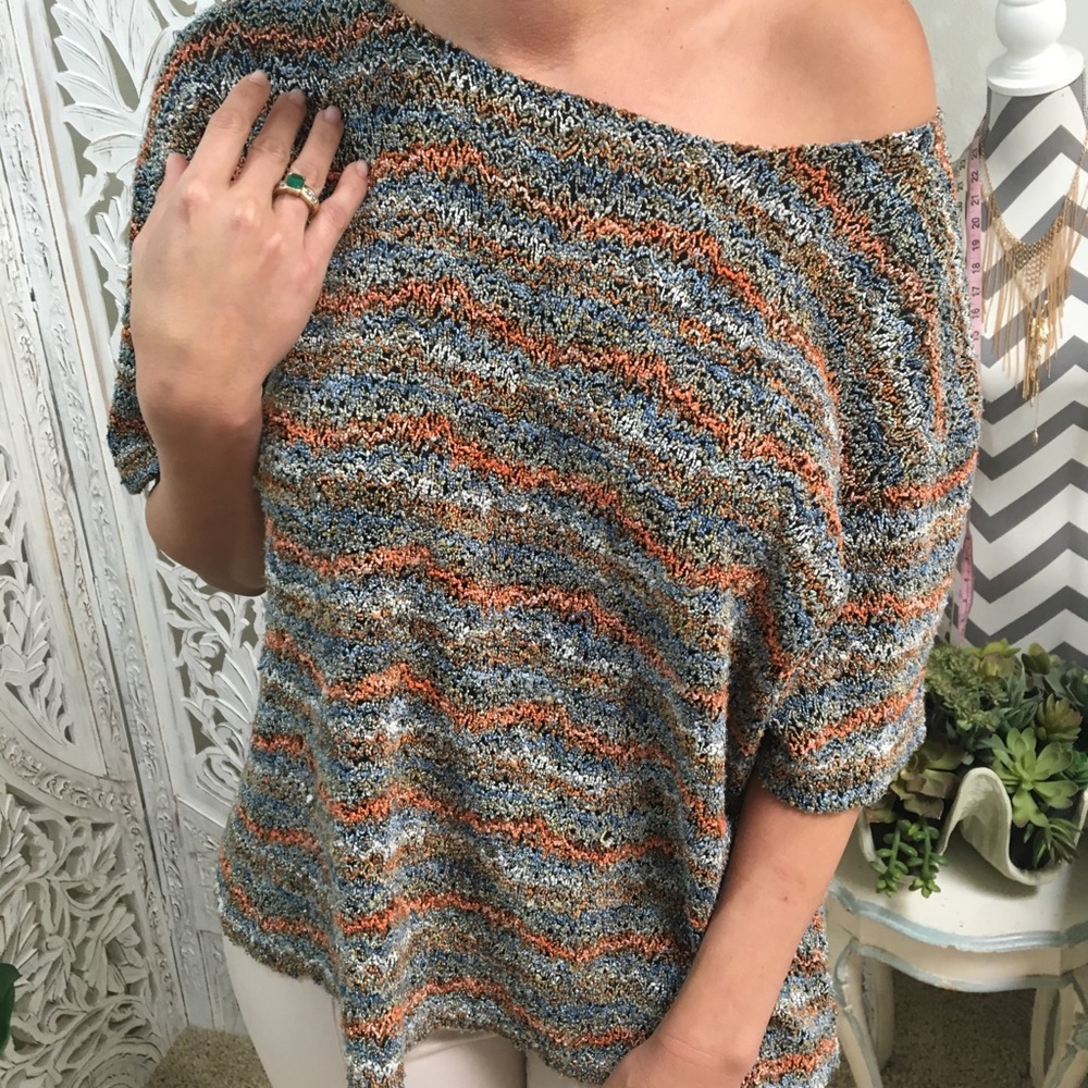 NINETY Brand Stretch Knit Top